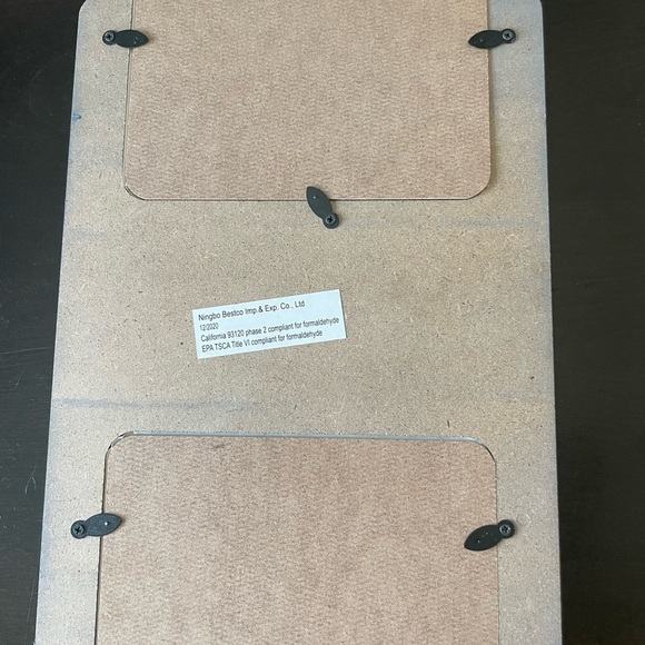 Charming Gray and White Family Photo Frame holds 6” x 4” photos - Picture 3 of 8